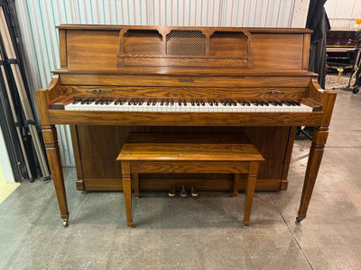 Mid 80s Baldwin 45' Upright in Walnut. US made.