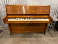 1980s Heinztman 42' Upright in Satin Walnut. Made in Canada. Digital Piano Alternative