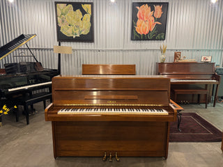 1983 Yamaha M1A 42' Upright in Satin American Walnut. Made in Japan