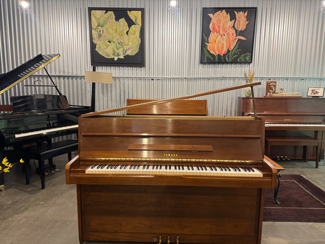 1983 Yamaha M1A 42' Upright in Satin American Walnut. Made in Japan