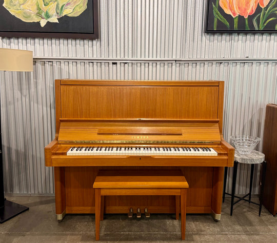 1980s Concert Grade Yamaha U7 in Teak (rare). Japanese made.