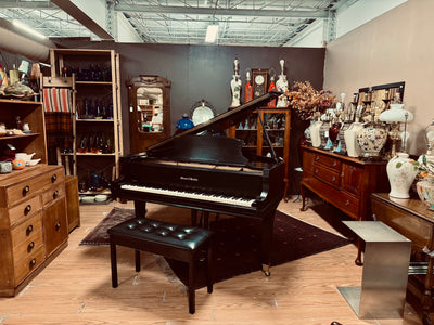 1920s Mason & Hamlin A in Satin Ebony - Tax In Pricing