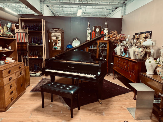1930s Mason & Hamlin A in Satin Ebony - Tax In Pricing