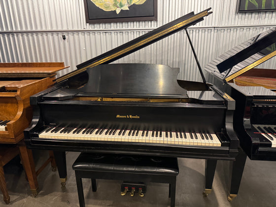 1930s Mason & Hamlin A in Satin Ebony